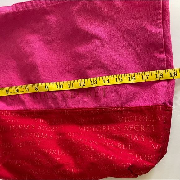 Victoria’s Secret Canvas Tote: Size Large 19x15x7 - Picture 7 of 12